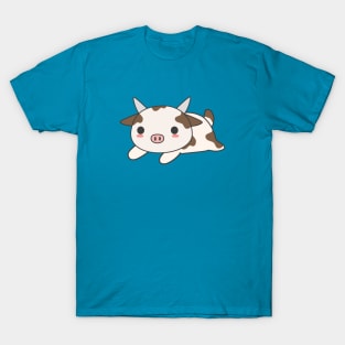 Cute Lazy Cow T-Shirt T-Shirt